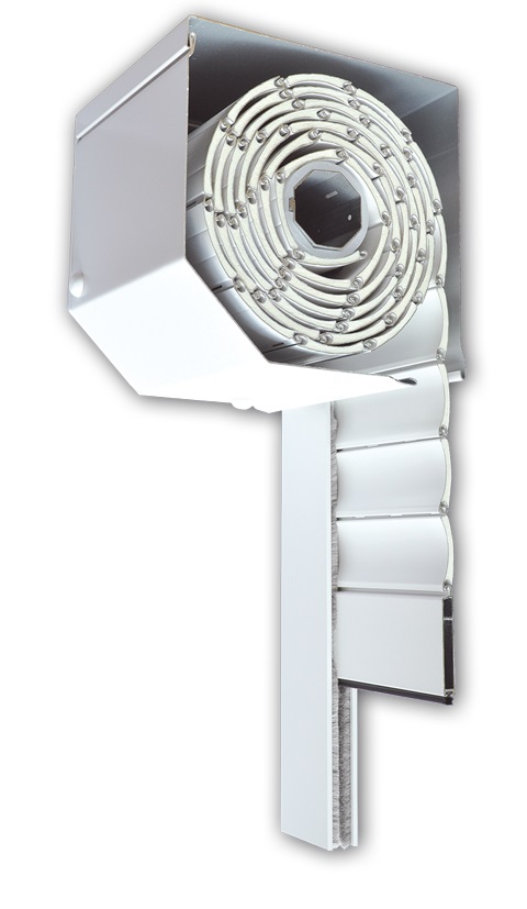 Front mounted shutters